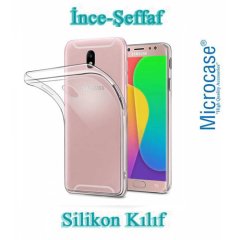 Microcase Samsung J5 Pro İnce Silikon Kılıf + Ekran Koruma