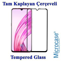 Microcase Vivo X23 Tam Kaplayan Çerçeveli Tempered Ekran Koruyucu
