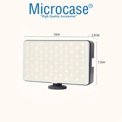 Microcase Şarjlı Çok Fonksiyonlu Ayarlanabilir RGB Ürün Çekim Işığı Softbox Fotoğraf Stüdyo Aydınlatması Cep Ledi AL4965