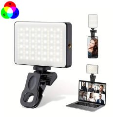 Microcase Şarjlı Çok Fonksiyonlu Ayarlanabilir RGB Ürün Çekim Işığı Softbox Fotoğraf Stüdyo Aydınlatması Cep Ledi AL4965