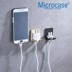 Microcase Alüminyum Yapışkanlı Paslanmaz Traş Bıçağı Tutucu Askısı 2 Adet - AL5017