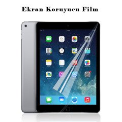 iPad Pro 12.9'' Silikon Tpu Soft Kılıf + Cam + Film (Seçenekli)