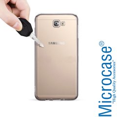 Microcase Samsung J7 Prime 2 İnce Silikon Kılıf + Ekran Koruma