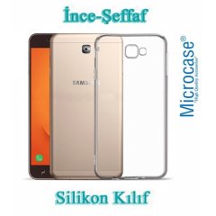 Microcase Samsung J7 Prime 2 İnce Silikon Kılıf + Ekran Koruma