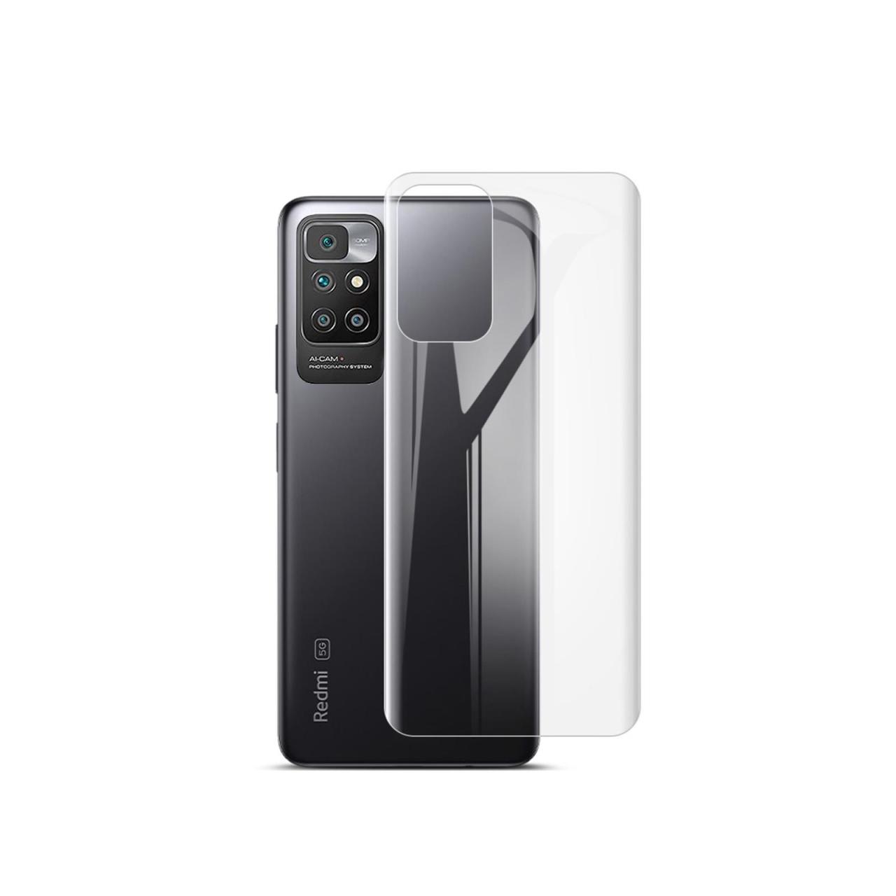 Microcase Xiaomi Redmi 10 Prime Full Arka Kaplama TPU Koruma Filmi