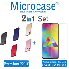 Samsung Galaxy M20 Premium Matte Silikon Kılıf + CAM (SEÇİN)