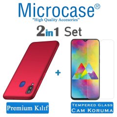 Samsung Galaxy M20 Premium Matte Silikon Kılıf + CAM (SEÇİN)