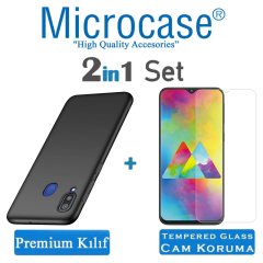 Samsung Galaxy M20 Premium Matte Silikon Kılıf + CAM (SEÇİN)