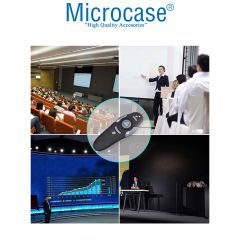 Microcase AL3017 Kablosuz Lazerli Sunum Kumandası AMP16 15 M