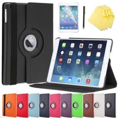 Apple iPad 2017 9.7 Dönerli Kılıf + Cam Koruma+Kalem