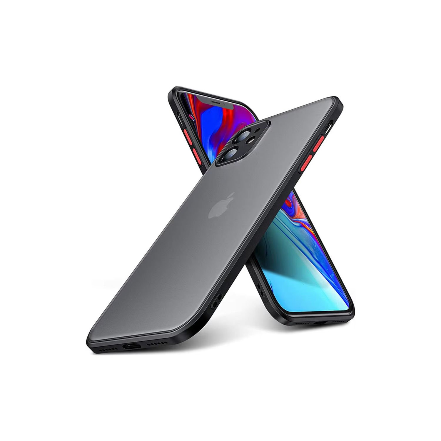 Microcase Iphone 16 London Serisi Darbeye Dayanıklı Kılıf - Siyah AL3415
