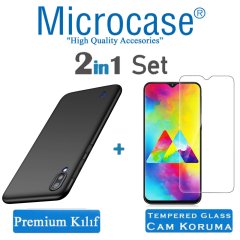 Samsung Galaxy M10 Premium Matte Silikon Kılıf + CAM (SEÇİN)