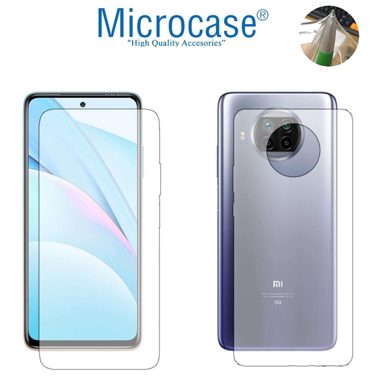 Xiaomi Mi 10T Lite Full Arka Kaplama TPU Soft Film