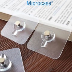 Microcase Güçlü Plastik  Yapışkanlı  Hanger   Banyo Mutfak Eşya  Vb. Ürün  Askılığı AL4465- 1 Adet