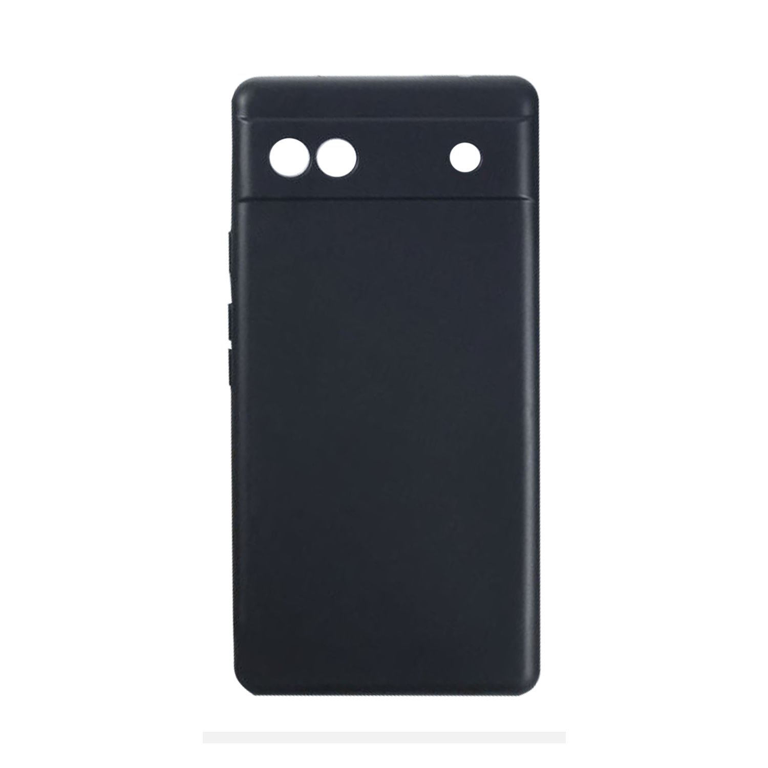 Microcase Google Pixel 6a Matte Serisi Silikon TPU Kılıf - Siyah
