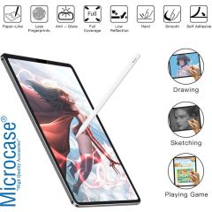 Microcase Huawei MatePad SE 10.4 2022 Pencil Destekli Kağıt Hissi Veren Mat Ekran Koruyucu AL3289