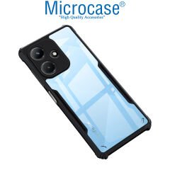 Microcase Tecno Spark 10 Pro 4G ile uyumlu Airbag Serisi Darbeye Dayanıklı Köşe Korumalı Tpu Kılıf - AL3370