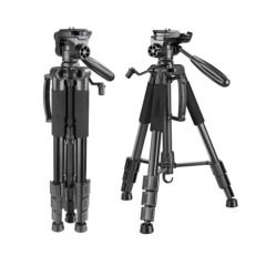 Microcase NP-3180S Bluetooth Kumandalı Kamera DSLR Telefon Tutuculu Tripod 129cm  - AL4646