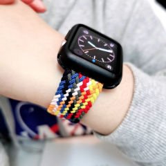 Microcase Huawei Watch GT Sport için Esnek Örgülü Kumaş Kordon Kayış - KY29