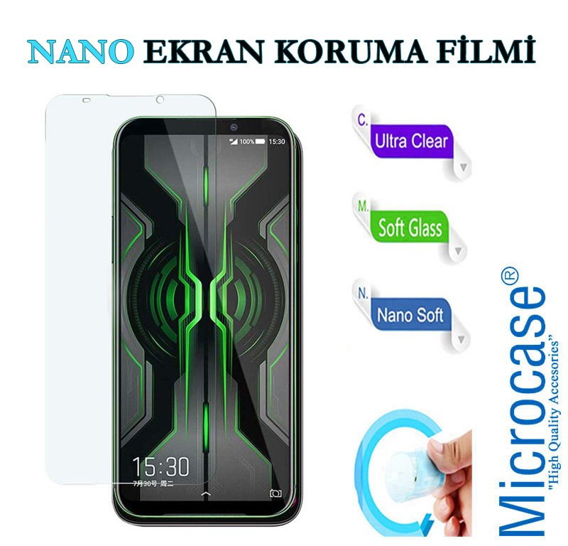 Microcase Xiaomi Black Shark 2 Pro Nano Esnek Ekran Koruma Filmi