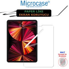 Microcase iPad Pro 11 2022 Paper Like Pencil Destekli Kağıt Hissi Veren Mat Ekran Koruyucu AL3289