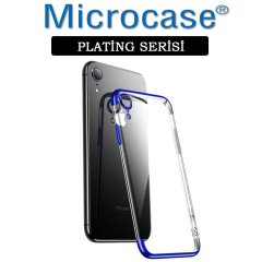 Microcase iPhone XR Plating Silikon Kılıf + CAM (SEÇ)