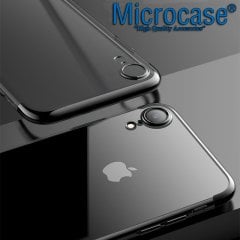 Microcase iPhone XR Plating Silikon Kılıf + CAM (SEÇ)