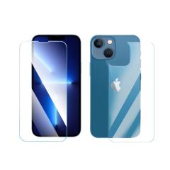 Microcase iPhone 13 Mini Ön Arka Set Tempered Glass Cam Koruma