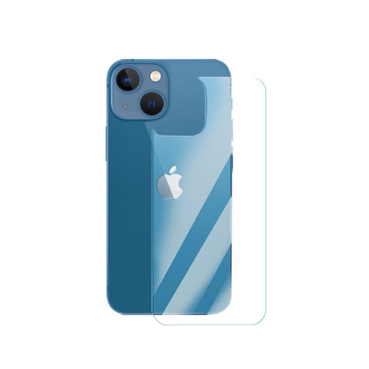 Microcase iPhone 13 mini Arka Kapak için Tempered Glass Cam Koruma