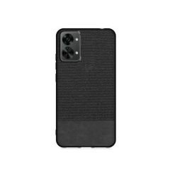 Microcase OnePlus Nord 2T Fabrik Serisi Kumaş ve Deri Desen Kılıf
