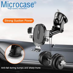 Microcase 360 Derece Döner Araç İçi Vantuzlu Telefon Tutucu Gövde Üstü ve Cam - AL3734
