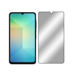 Microcase Samsung Galaxy A06 Tam Kaplayan Çerçeveli Tempered Ekran Koruyucu -AL3276