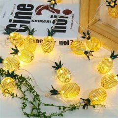 Microcase Ananas Şekilli Dekoratif Led Işık 2 Metre -  AL3249
