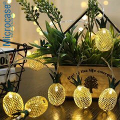 Microcase Ananas Şekilli Dekoratif Led Işık 2 Metre -  AL3249