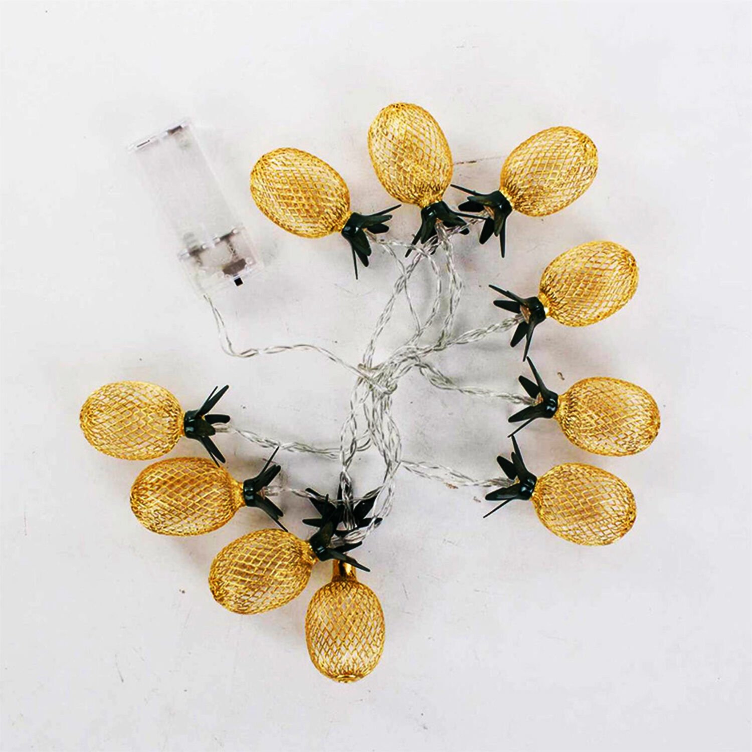Microcase Ananas Şekilli Dekoratif Led Işık 2 Metre -  AL3249