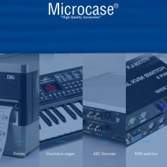 Microcase Type-C Yazıcı Kablosu Type-C to USB B Çevirici - 5 metre AL4330