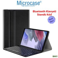 Microcase Samsung Galaxy Tab A7 Lite 2021 8.7 inch T220 T225 Bluetooth Klavyeli Standlı Kılıf - BKK1