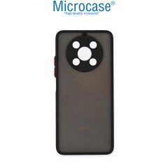 Microcase Huawei Nova Y90 London Serisi Darbeye Dayanıklı Kılıf - Buzlu Siyah