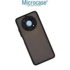 Microcase Huawei Nova Y90 London Serisi Darbeye Dayanıklı Kılıf - Buzlu Siyah