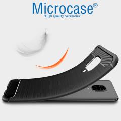 Microcase Xiaomi Redmi Note 10 Lite Brushed Silikon Kılıf - Siyah