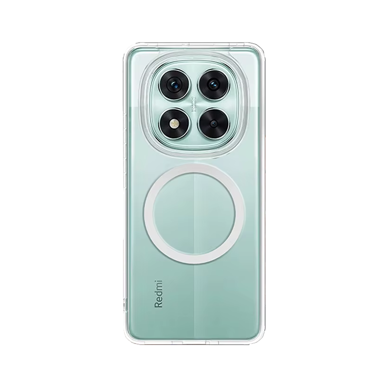 Microcase Xiaomi Redmi Note 14 Pro Plus için Magsafe Manyetik Darbeye Dayanıklı Yarı Esnek Plastik TPU  Kılıf - AL8115