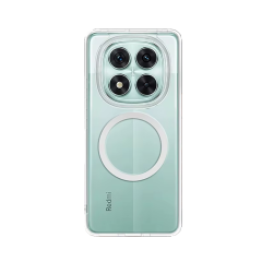 Microcase Xiaomi Redmi Note 14 Pro Plus için Magsafe Manyetik Darbeye Dayanıklı Yarı Esnek Plastik TPU  Kılıf - AL8115