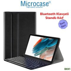 Microcase Samsung Galaxy Tab A8 SM-X200 10.5 (2021) Bluetooth Klavyeli Standlı Kılıf - BKK1