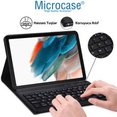 Microcase Samsung Galaxy Tab A8 SM-X200 10.5 (2021) Bluetooth Klavyeli Standlı Kılıf - BKK1