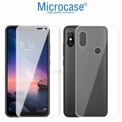Xiaomi Redmi Note 6 Pro Full Ön Arka Kaplama TPU Koruma Filmi