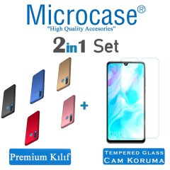 Microcase Huawei P30 Lite Premium Matte Silikon Kılıf + CAM (SEÇ)