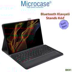 Microcase Samsung Galaxy S8 Ultra X900 14.6 inch Tablet Bluetooth Klavyeli Standlı Kılıf - BKK1