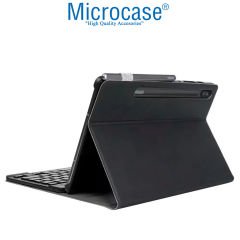 Microcase Samsung Galaxy S8 Ultra X900 14.6 inch Tablet Bluetooth Klavyeli Standlı Kılıf - BKK1
