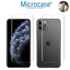 Microcase iPhone 11 Pro Max Full Ön Arka Kaplama Koruma Filmi