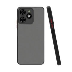 Microcase Tecno Spark Go 2024 London Serisi Darbeye Dayanıklı Kılıf - Siyah AL3415